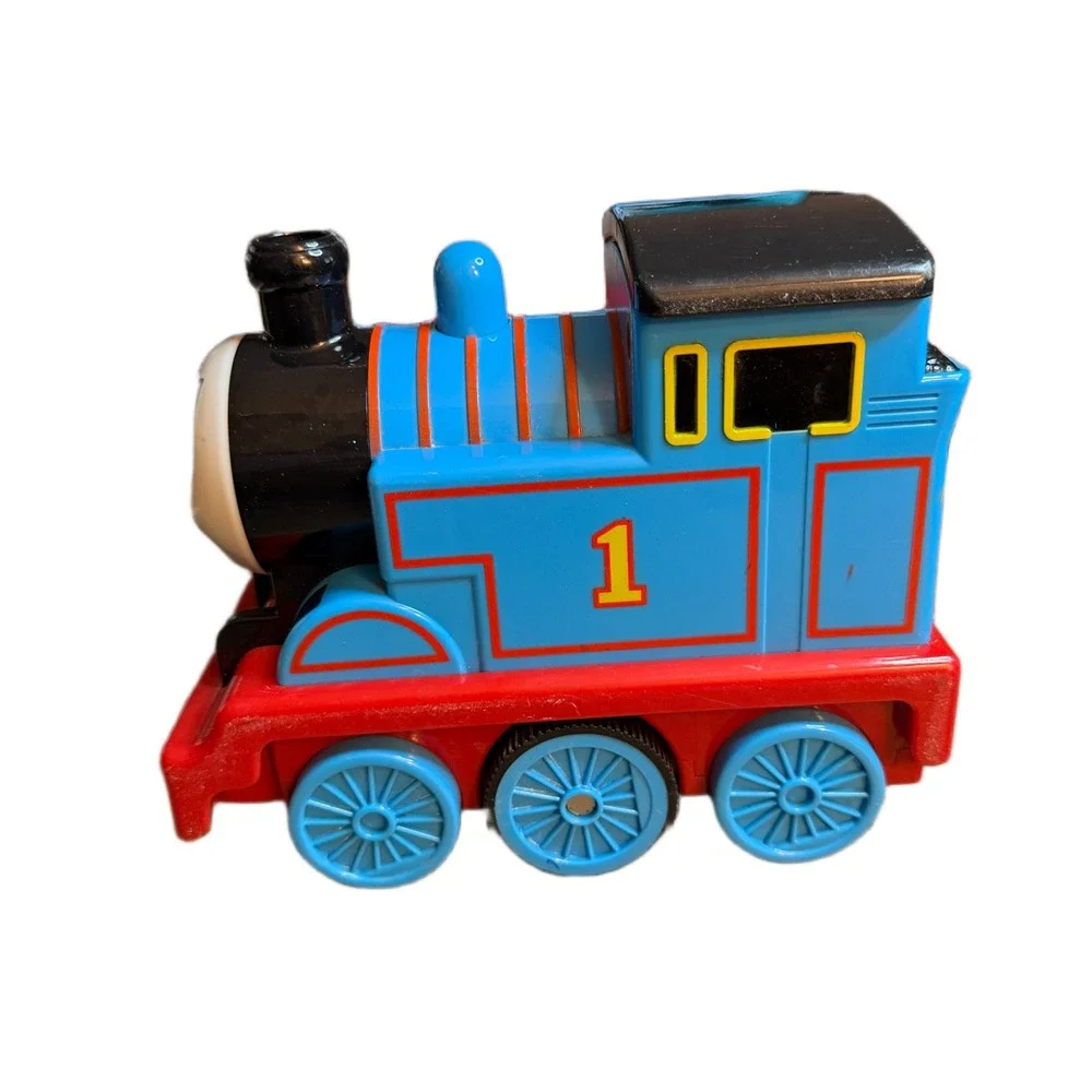 Thomas & Friends 8in Motorized Thomas the Tank Engine Blue Train No 1 Mattel
